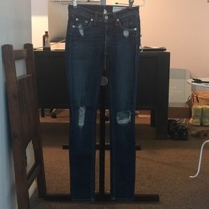 Rag & Bone The Ripped Skinny Jeans 23